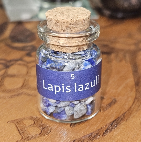 Energy Healing Crystals Lapis Lazuli Jar #62 - Picture 1 of 5